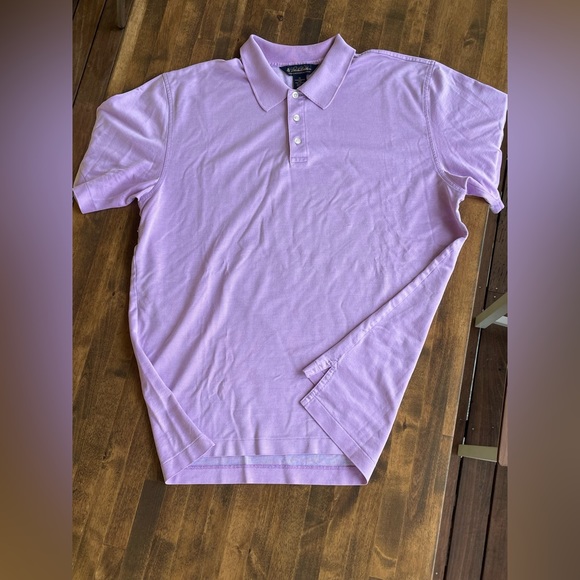 Men’s Brooks Brothers Authentic Lilac Polo-Shirt, XL, 100% Cotton, Super Soft - Picture 5 of 17